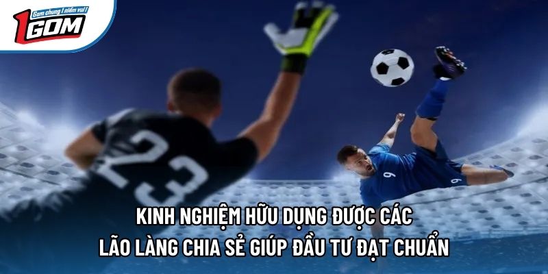 Kinh nghiệm hữu dụng được các lão làng chia sẻ giúp đầu tư đạt chuẩn Kinh nghiệm hữu dụng được các lão làng chia sẻ giúp đầu tư đạt chuẩn