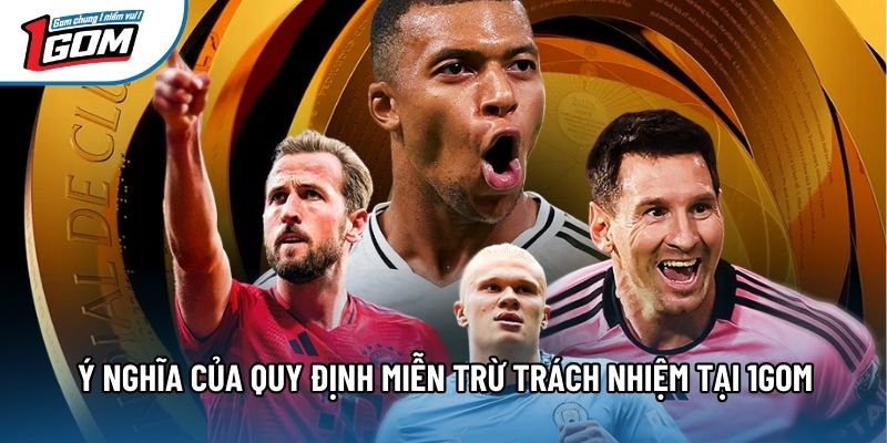 Ý nghĩa của quy định miễn trừ trách nhiệm tại 1gom Ý nghĩa của quy định miễn trừ trách nhiệm tại 1gom